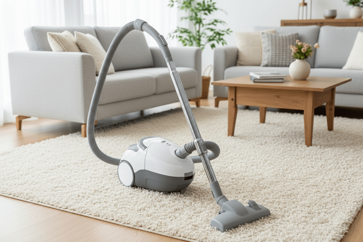 Bravo Vreckový podlahový vysávač B-2944 LUZ bielosivý 11